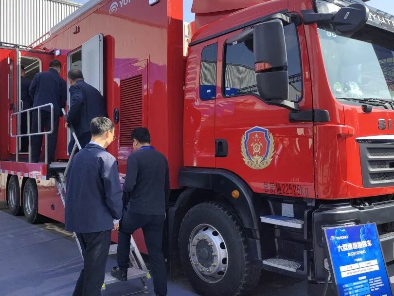 贴近实战，高效保障！幸运彩专用车参加第十三届全国矿山救援技能竞赛装备展