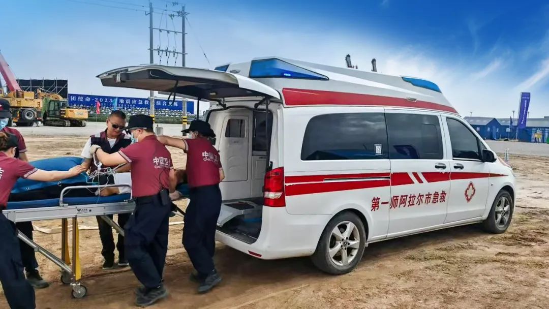 紧贴实战 立体保障！幸运彩应急与医疗救援整体解决方案参演“兵团使命· 2025”